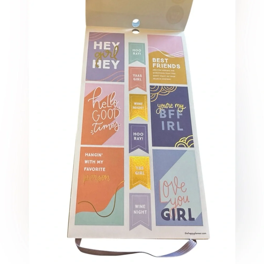 The Happy Planner Friendship Sticker Book